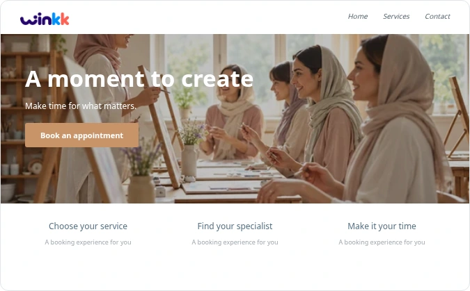 Design preview — Events & Entertainment
