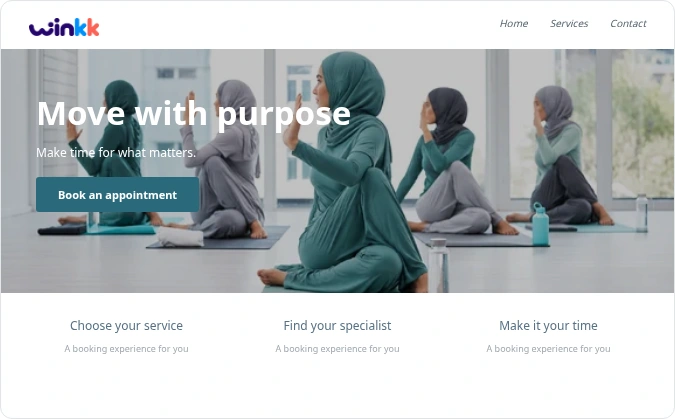 Design preview — Sport & Fitness